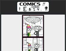 Tablet Screenshot of comicsovereasy.net